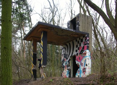 Revitalization of the forest park in Nový Lískovec in Brno - Tower - original state - foto: Marek Jan Štěpán