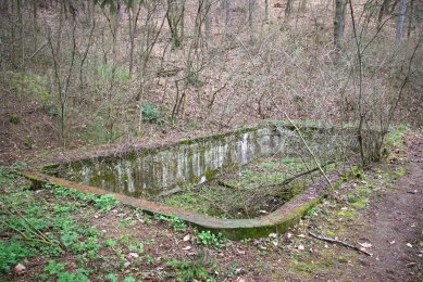 Revitalization of the forest park in Nový Lískovec in Brno - <p>Swimming pool before reconstruction</p> - foto: Marek Jan Štěpán