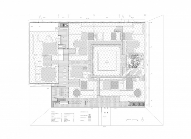 Villa Romana La Olmeda - Ground floor layout - foto: Paredes Pedrosa arquitectos