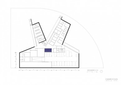 Police station  - Plan 0 - foto: Paredes Pedrosa arquitectos