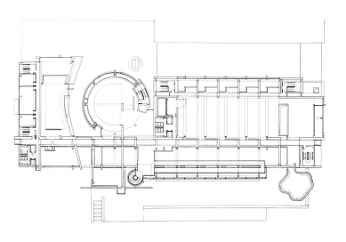 MACBA - Floor plan - foto: © Richard Meier & Partners Architects