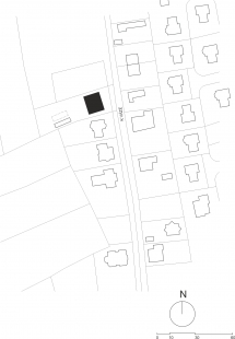 Detached house Slivenec - Site plan - foto: VLLNNA