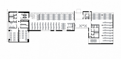 Informační centrum Přírodovědecké fakulty  - Půdorys 2NP