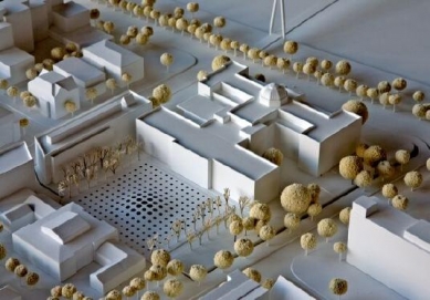 Staedel Museum extension - Model - foto: Schneider + Schumacher