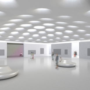 Staedel Museum extension - Vizualizace interiéru - foto: Schneider + Schumacher