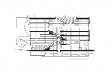 City Hall and Cultural Center Nieuwegein  - Řez - foto: 3XN Architects