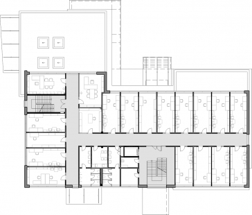 Social Insurance Agency - Floor plan 2nd floor