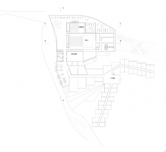 The Arch Cultural Center - <p>Ground floor plan</p> - foto: 3XN