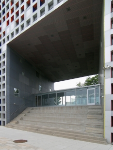 Simmons Hall @ MIT - foto: Petr Kratochvíl/Fulbright-Masaryk grant, 2011