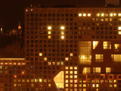 Studentské koleje Simmons Hall - foto: © Steven Holl Architects