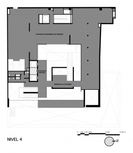 Muzeum vzpomínek a tolerance - Level 4 - foto: Arditti+RDT Arquitectos