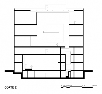 Muzeum vzpomínek a tolerance - Řez 2 - foto: Arditti+RDT Arquitectos