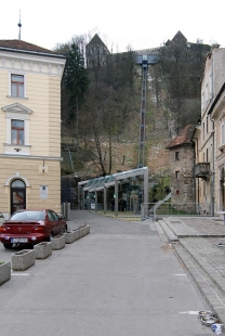 Lanovka na lublaňský hrad - foto: Petr Šmídek, 2008