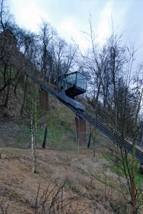 Ljubljana Castle Funicular - foto: Petr Šmídek, 2008