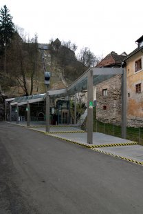 Ljubljana Castle Funicular - foto: Petr Šmídek, 2008