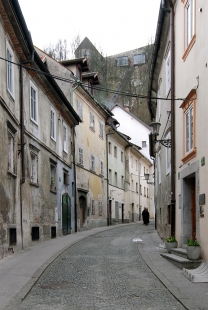 Lanovka na lublaňský hrad - foto: Petr Šmídek, 2008