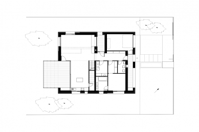 House in Dunaujvaros - Ground floor - foto: ZSK Architects