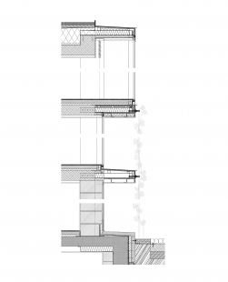 Beauty Centrum, Hévíz - Detail fasády - foto: ZSK Architects