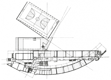 Gymnázium a Obchodní akademie - Půdorys - foto: ateliér ARKISS