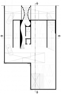 Bytový dům Kiral - Půdorys přízemí - foto: Arqmov Workshop