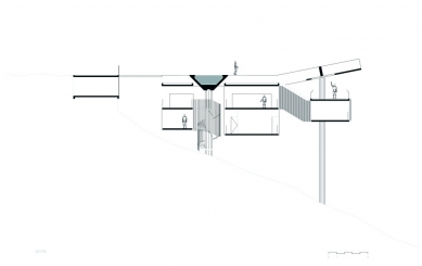 Dům v Ubatuba - Podélný řez - foto: spbr arquitetos
