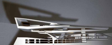 Porsche Museum - Model - foto: Delugan Meissl Associated Architects