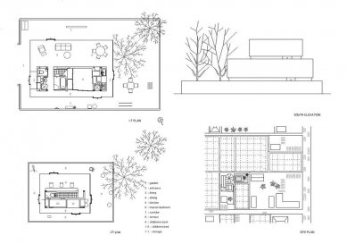 Acrylic House - Plány - foto: Takeshi Hosaka