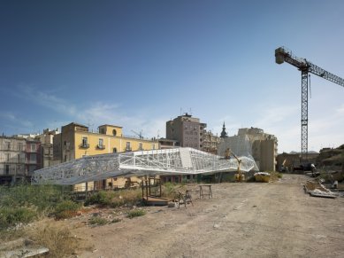 Deck over a roman site in Cartagena - Fotografie z průběhu realizace - foto: Amann-Cánovas-Maruri