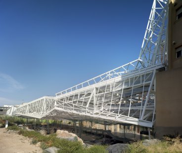 Zastřešení římských vykopávek v Cartageně - Fotografie z průběhu realizace - foto: Amann-Cánovas-Maruri