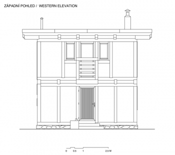 The First house - Západní pohled - foto: Ondřej Pleštil