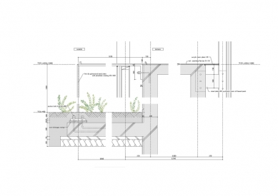 Dům hnízdo - Řez - foto: UID Architects