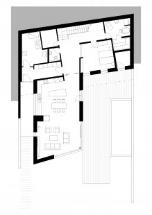 Family house in Krásné Pole - Floor plan 1st floor - foto: WMA architects