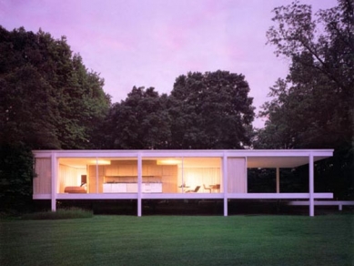 Edith Farnsworth House - foto: © Peter G. Palumbo, 2001; Friends of The Farnsworth House