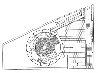 Shizuoka Press and Broadcasting Center - Půdorys přízemí