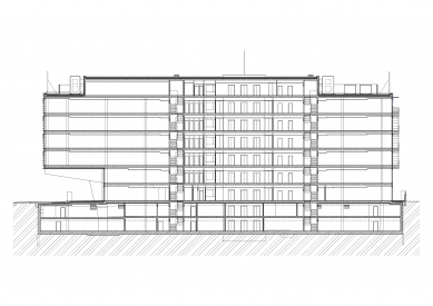 Classic 7 Business Park - Řez - foto: CMC architects, a.s.