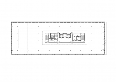 Classic 7 Business Park - Půdorys 4NP - foto: CMC architects, a.s.