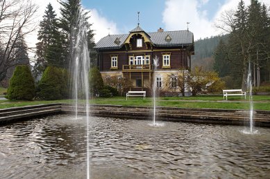 Lázeňský dům Eugen v Karlově Studánce - foto: Martin Kocich