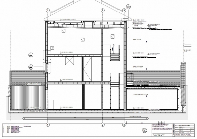 Sunken House - Řez - foto: Courtesy of Adjaye Assocates