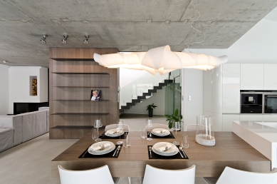 Interior of a newly built family house in Osice - foto: Martin Zeman