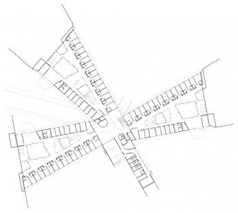 Helsingør Psychiatric Hospital - Ground floor plan - foto: JDS