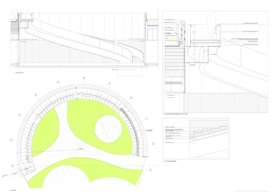 Historické muzeum Lugo - Detail - foto: Nieto Sobejano Arquitectos