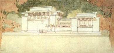 Unity Temple - Perspektiva