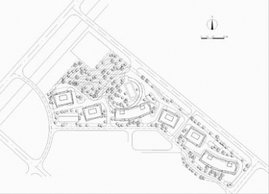 Vertical Courtyard Apartments - Situace - foto: Amateur Architecture Studio