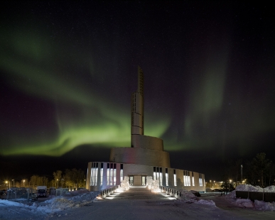 Cathedral of the Northern Lights in Alta, Norway