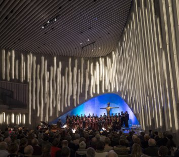 Cathedral of the Northern Lights in Alta, Norway