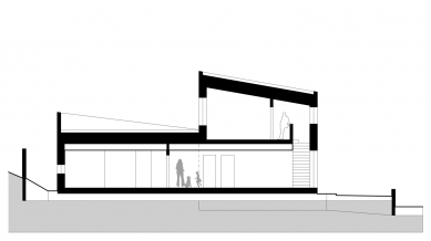 Rodinný dom v Stupave - Řez