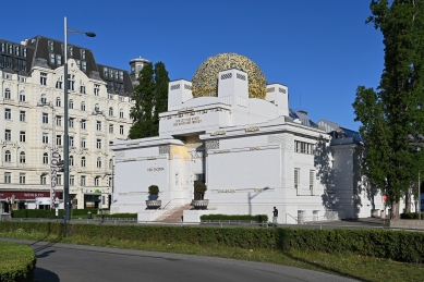 Výstavní pavilon Secession - foto: Petr Šmídek, 2026