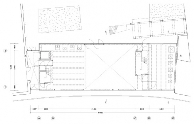 St. Lucas Fine Arts School - Půdorys přízemí - foto: Xaveer de Geyter Architects