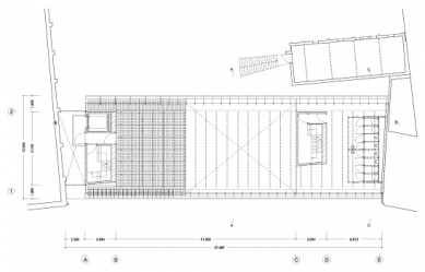 St. Lucas Fine Arts School - Půdorys 1.patra - foto: Xaveer de Geyter Architects