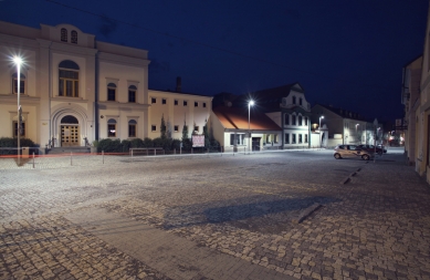 Mírové náměstí v Dobříši - západní etapa - foto: Pavel Nosál